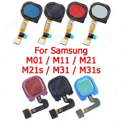 For Samsung Galaxy M01 M11 M21 M21s M31 M31s Fingerprint Sensor Flex Cable Finger Print Scanner New Replacement