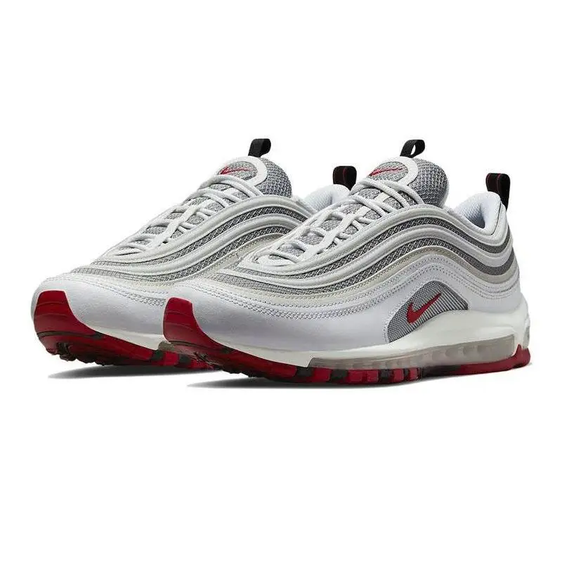 Nike Air Max 97 \'white Bullet\' Sneakers Shoes Dm0027-100 With Original Box