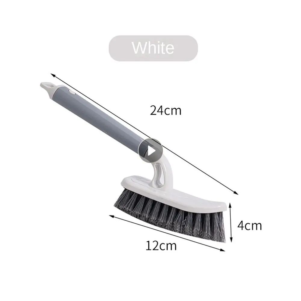 Brosse de poêle en plastique à longue poignée non ald, outil de livres, rainure de fenêtre, décontamination profonde, 75g