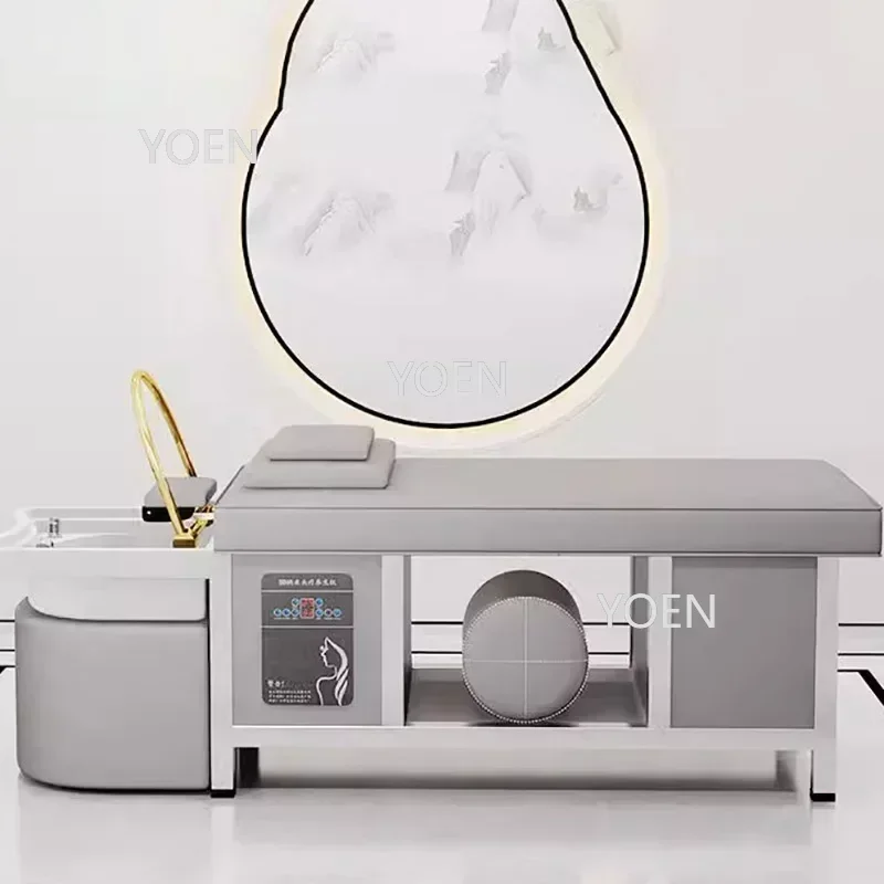

Beauty Salon Chairs Hairdressing Shampoo Multifunctional Hair Washing Chair Treatment Makeup Kappers Stoel Spa Furniture