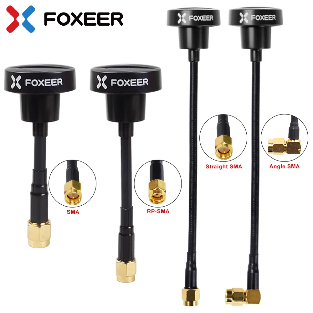 FOXEER FPV Antenna Pagoda Pro 5.8GHz 3dBi Omni Antenna RHCP SMA RP-SMA 68mm 86mm 150mm for RC FPV Racing Freestyle Drones