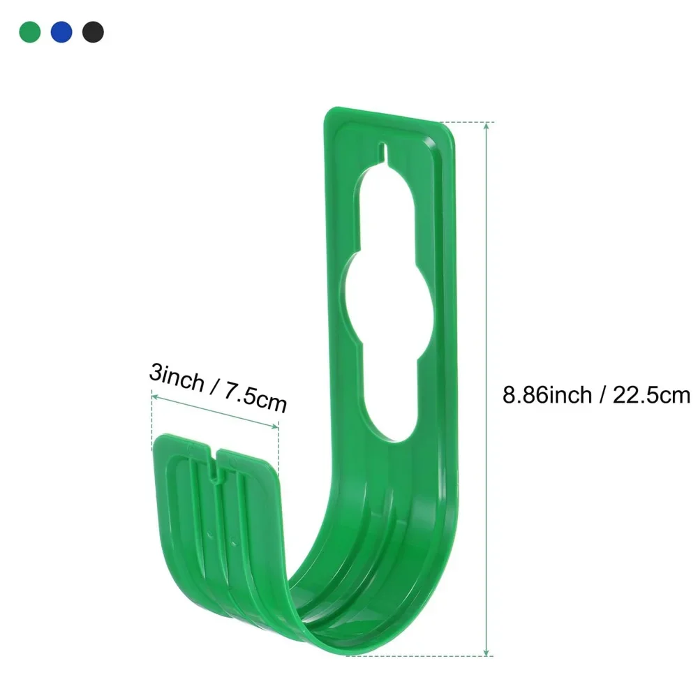 Space Saving Wall Mounted Garden Hose Bracket For Outdoor Lawn Care And Gardening Tools Storage Hook Indoor Wall Mount Solution