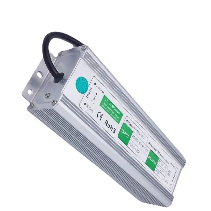 150W outdoor waterproof power supply 12V24V led display advertising light box engineering power supply