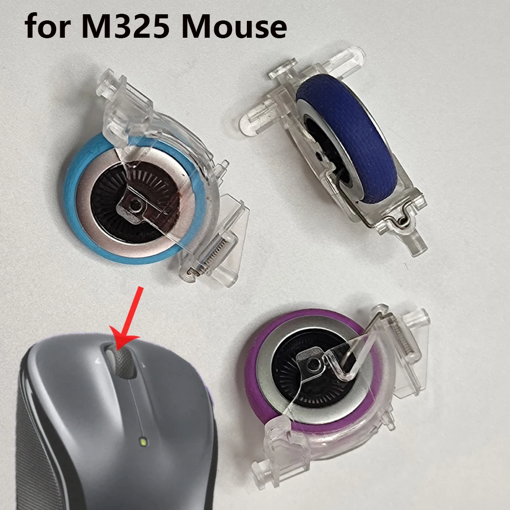 1Pc Mouse Wheel Roller Scroll Pulley for Logitech M325 Mouse Scroll Wheel Replacement Mice Roller Accessories Parts