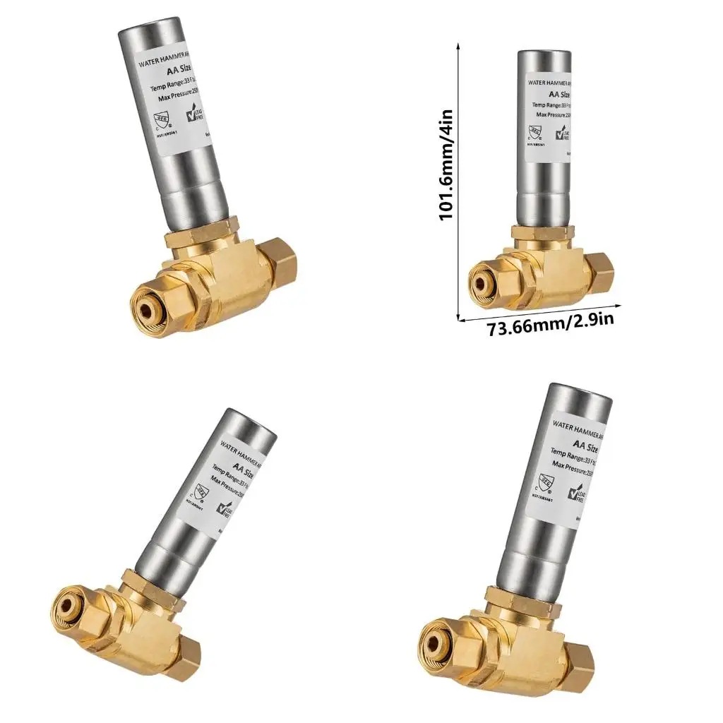 

3/8 -дюймовая стиральная машина вода -молоток Аррестор для ванны.