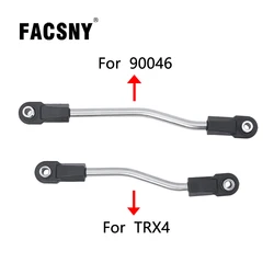 Pręt łączący serwomechanizmu ze stali nierdzewnej do gąsienic 1/10 RC Axial SCX10 II 90046 TRX4 Części zamienne