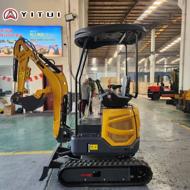 SDYT حفارة زاحفة صغيرة صديقة للميزانية مخصصة 1.8-2.0 طن أداة حفر مدمجة لتجديد حديقة المنزل #1