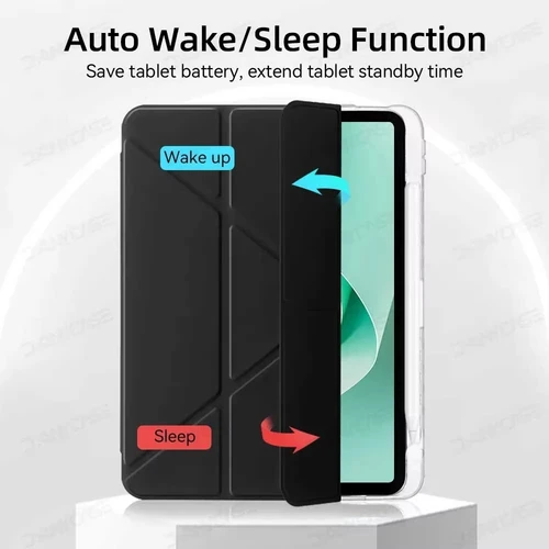 Imagen 2 del producto Para 2025 HUAWEI MatePad 11,5 pulgadas funda MatePad 11.5S con portalápices parte trasera transparente