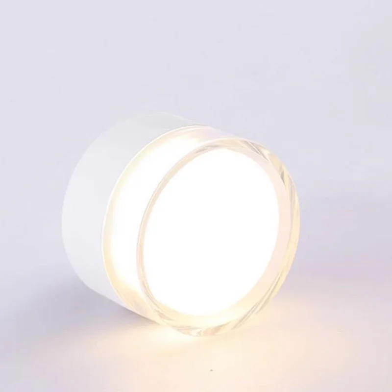 5W 7W 9W 12W 15W18W Nordic Surface Mounted Surrounding Luminous LED Downlight Spotlight LED Downlight Dimmable Ceiling Light