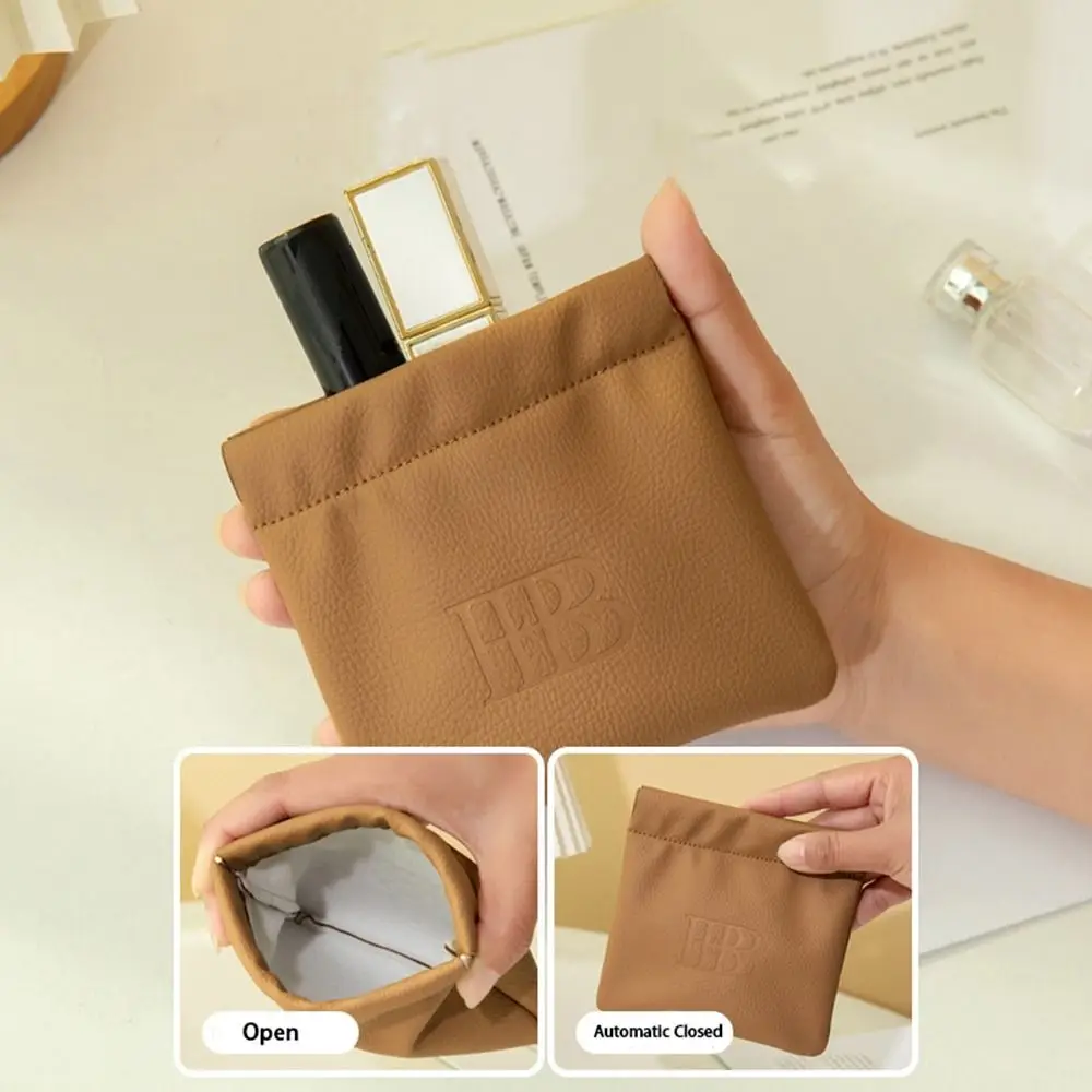 Coin purse Jewelry Storage Bag Sundries Case Earphone Protective Sleeve Lipstick Storage Bag Mini Earphone Bag Cosmetic Bag