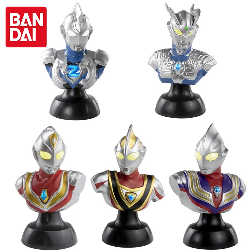 

Ultraman Light-Up Bust Collection - Zero Tiga Zett Dyna | LED Glow Statues
