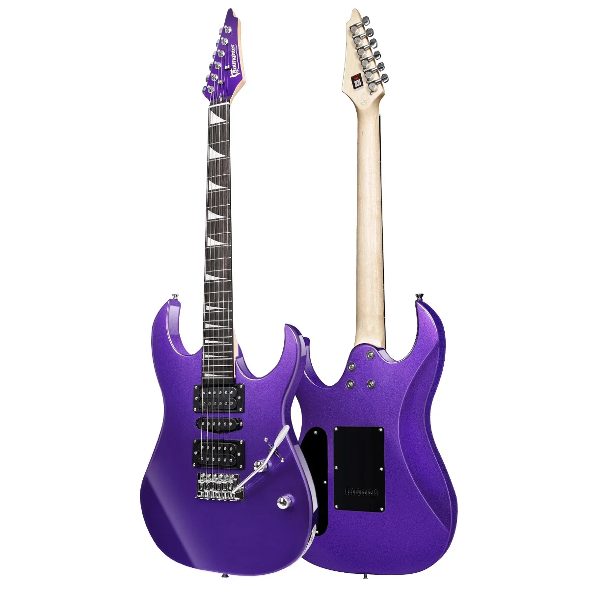 D-150 Purple Customize guitare acoustic electric High quality low price High-gloss 6 strings Basswood 22 fret electric guitar