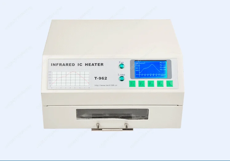 T-962 220V T-962A Reflow Equipment T-962 Infrared Reflow with Smoke Channel Oven Furnace IC Heater BGA Rework StationT-962C