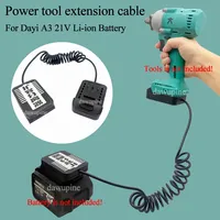 Power Tools Adapter Extended Line Connector Weight Reducer for DaYi A3/2106/48VF/88F/128F 21V Li-ion Battery for DaYi A3 Tools