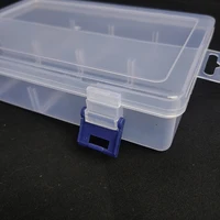 Boîte de Rangement d'Outils Réglable à 8 Compartiments en Plastique, Étui Porte-Vis, Matériel de Pilule, 20x13.5x4.5cm 6