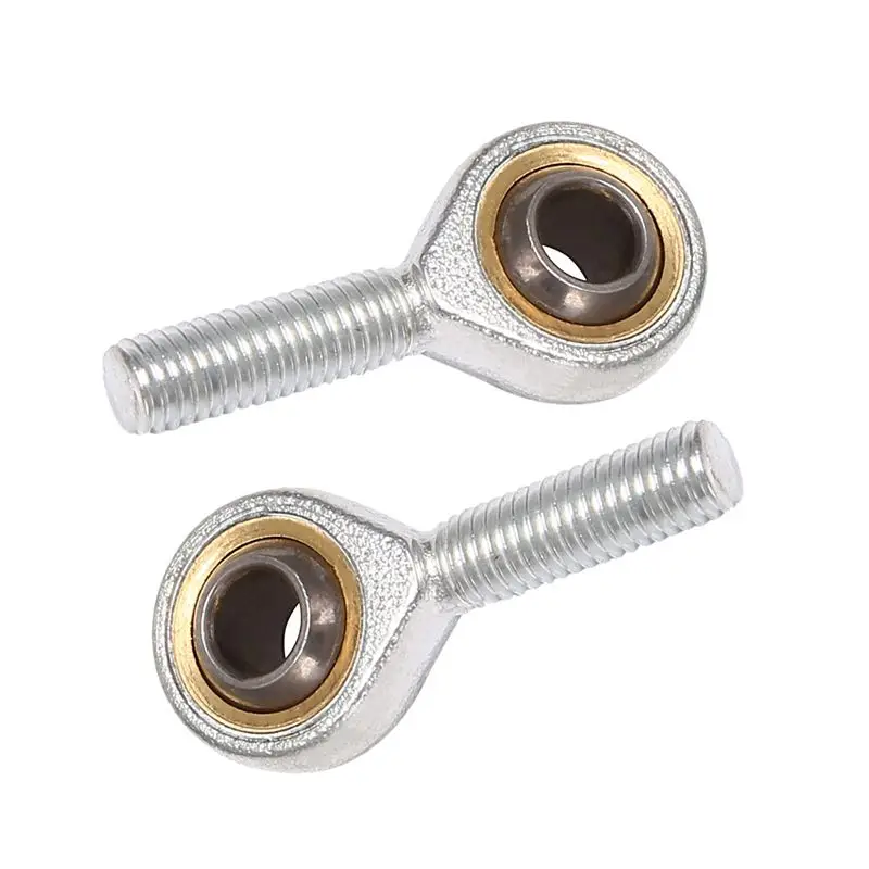 [Superx&KND]6Pcs M10 X 1.5 Male Rod End Rose Joint Right Hand Thread 10Mm Metric Bronze SA10