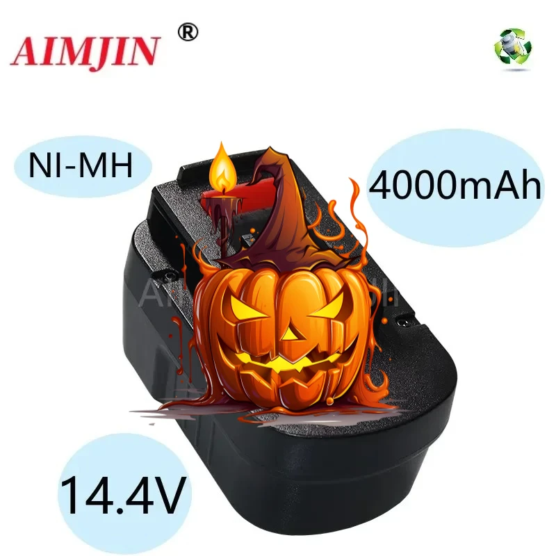 2026 14.4 فولت HPB14 لبلاك اند ديكر 4000 مللي أمبير ni-mh بطاريات بديلة Firestorm FSB14 FS140BX 499936-34