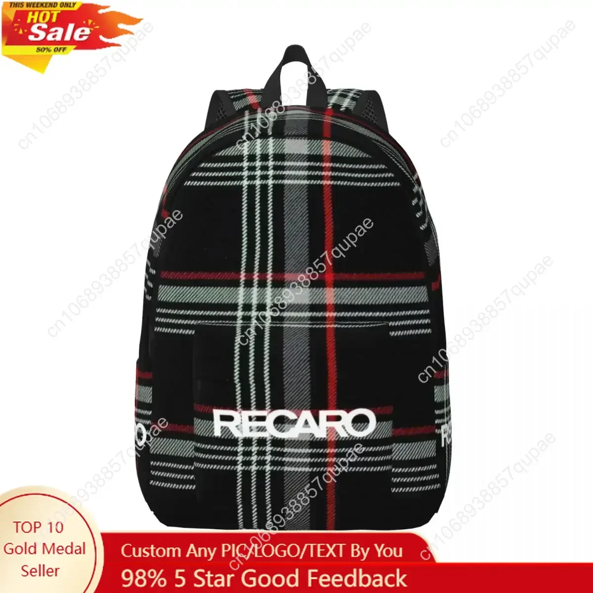 

Recaros Backpack Elementary High College School Student Bookbag Teens Daypack Lightweight