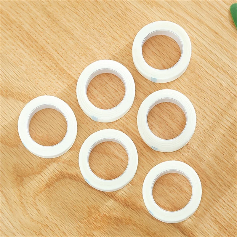 1/5/10/20/50PCS 9M*1.25CM White Tape Eye False Lashes Patch Breathable Medical Paper Tapes Eyelash Extension Lint Eyelid Sticker
