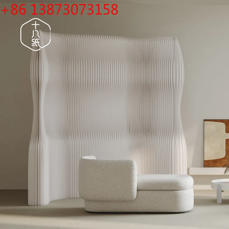 

18 partition screen office porch partition artifact paper wall baffle restaurant room mobile partition