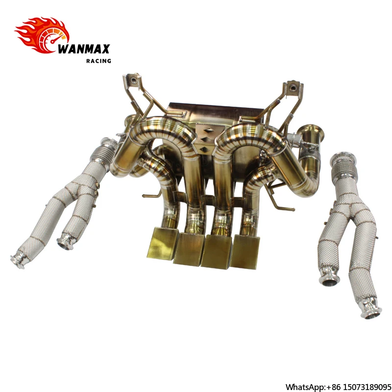 Performance Valvetronic Exhaust Catback System for Aventador LP750 Lp700 Exhaust