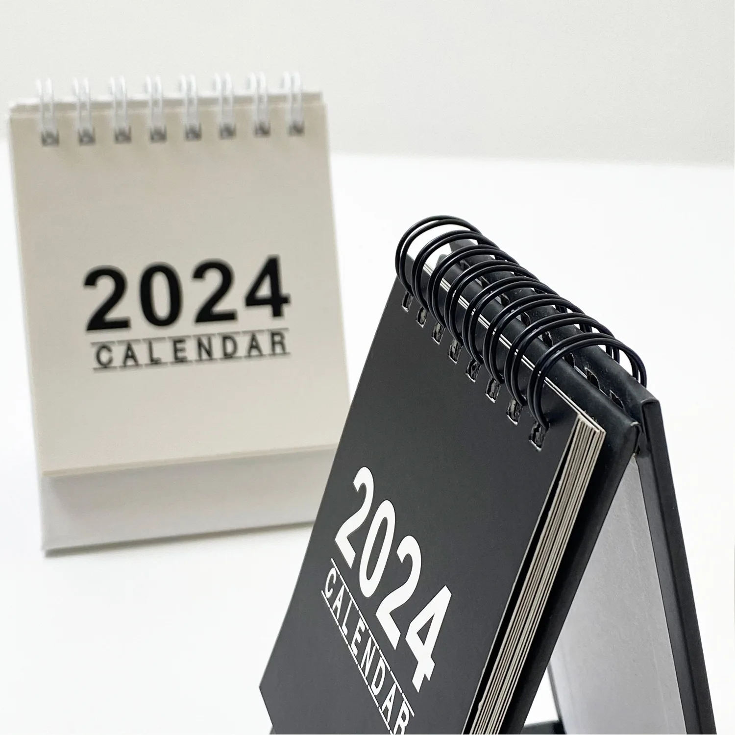 Sharkbang New Arrival 2024-2025 Calendar 12/18 Monthes Desk Decoration Memo Note Diary Protable To Do List Mini Book Stationery