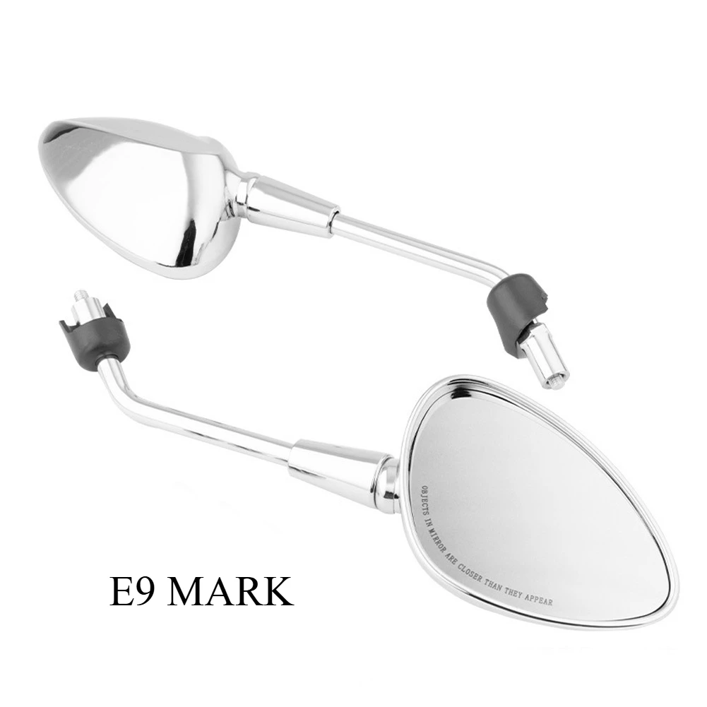 Nuevo espejo retrovisor de motocicleta E-MARK E9 para Piaggio Vespa Sprint 150 125 50 150 Primavera espejo retrovisor de motocicleta