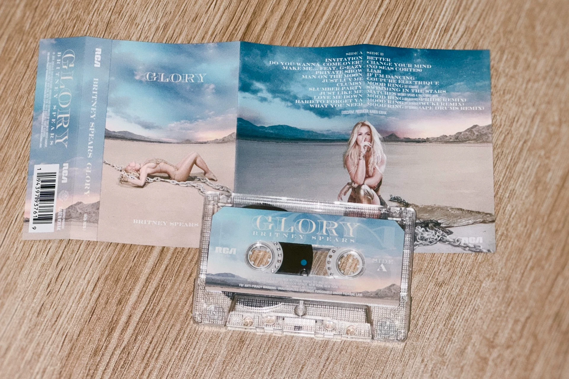 

Pop Britney Spears Music Tape Glory Deluxe Album Slumber Party Cassettes Cosplay Recorder Walkman Car Soundtracks Box Collection