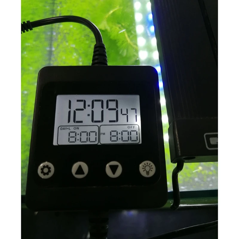 Aquarium LED Light Controller Dimmer Modulator with LCD Display for Fish for Tank Intelligent Timing Dimming System Dropshipping