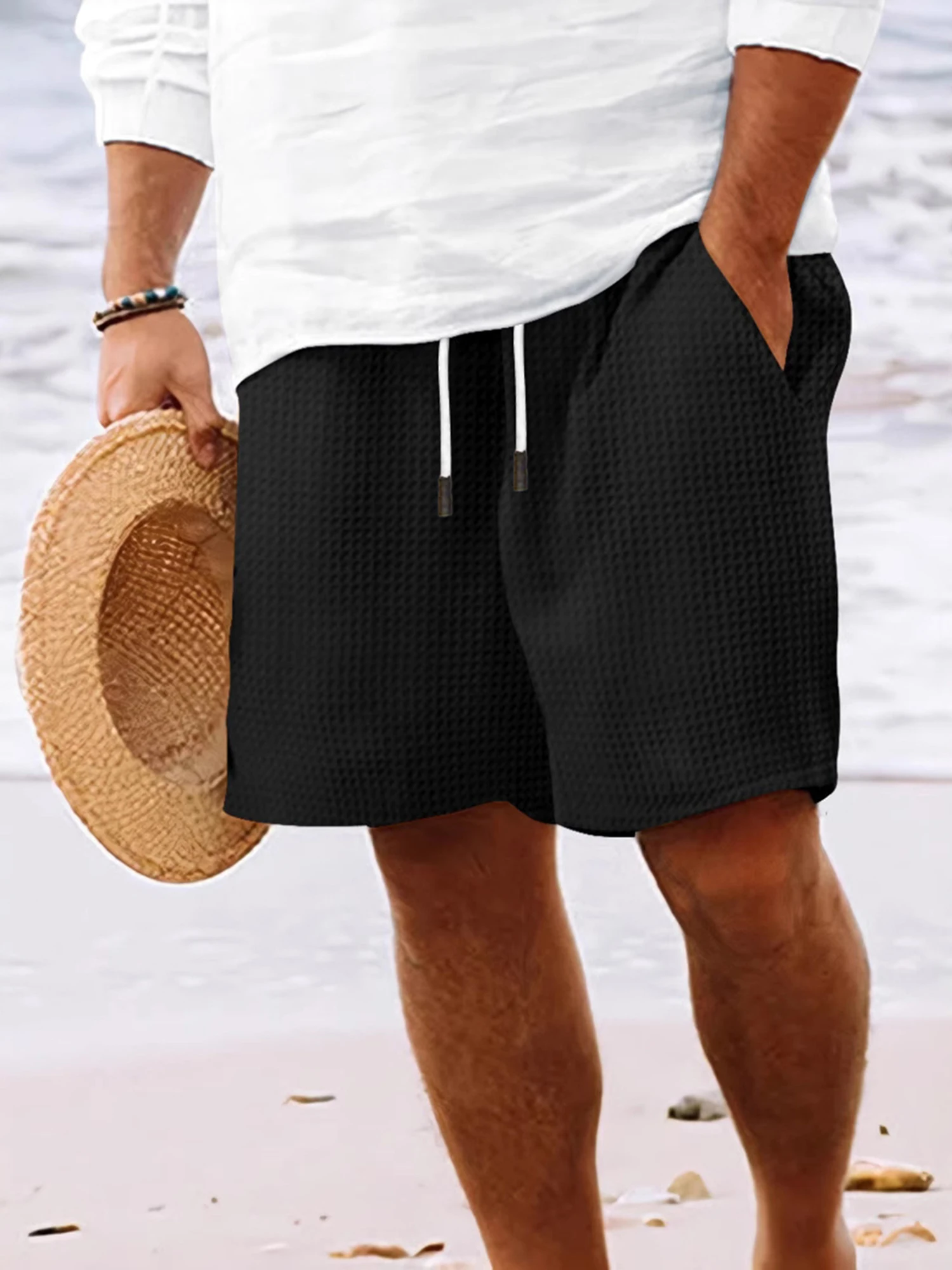 Men s Lightweight Quick Dry Swim Trunks with Mesh Lining and Pockets for Beach Vacation in Spring and Summer