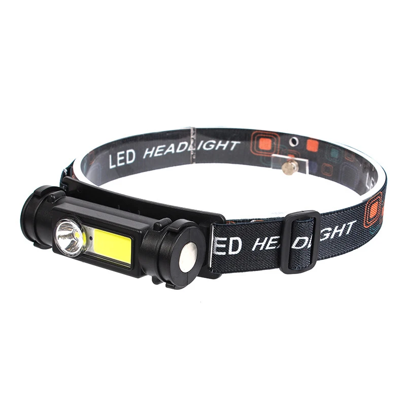 6000lumens Led Headlamp XPE+COB Headlight Head Torch Flashlight Head lamp 18650