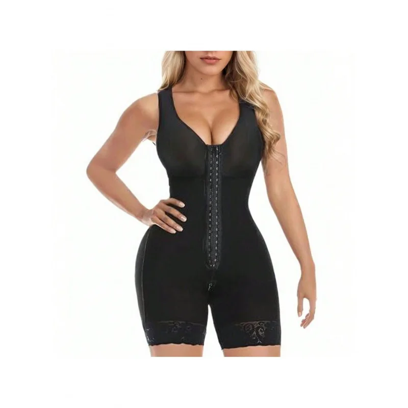 

Shapewear for Women Tummy Control Post Surgery Full Body Shaper Butt Lifter with Zipper Crotch corset tops for women