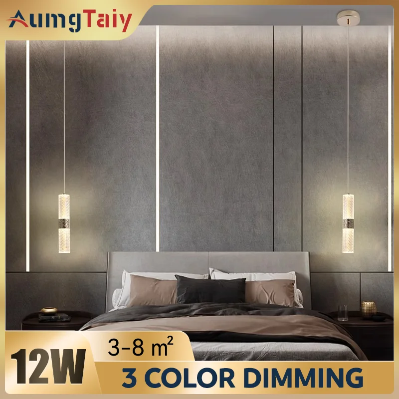

LED Pendant Lights Chandelier Water Drop Bubble Crystal Ceiling Light Hanging Lamp for Bedroom Dining Room Room Decoration