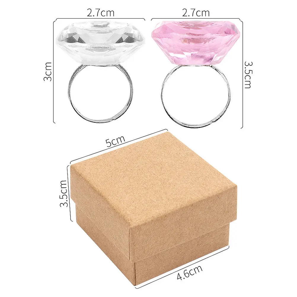 

2Pcs Crystal Pigment Rings for Eyelash Extensions Lash Glue Holder Lash Cup Organizer Tattooing Microblading Supplies