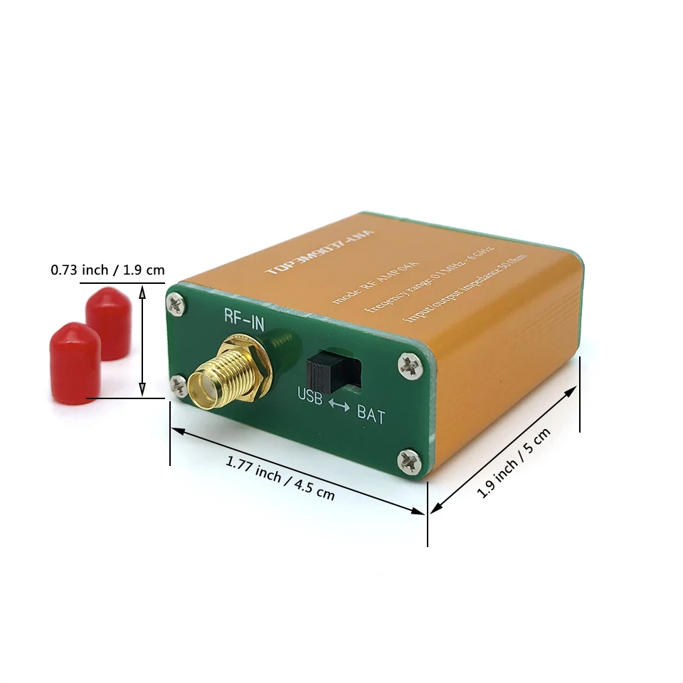 100k-2GHz RF AMP 100k-6GHz full-band amplifier preamplifier high linearity ultra-low noise gain amplifier