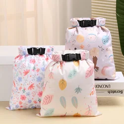 1pc Waterproof Wet Storage Bag Swimming Beach Bag For Outdoor Sports Make Up For Travel Storage Bag Baby Diapers Reusable Bags