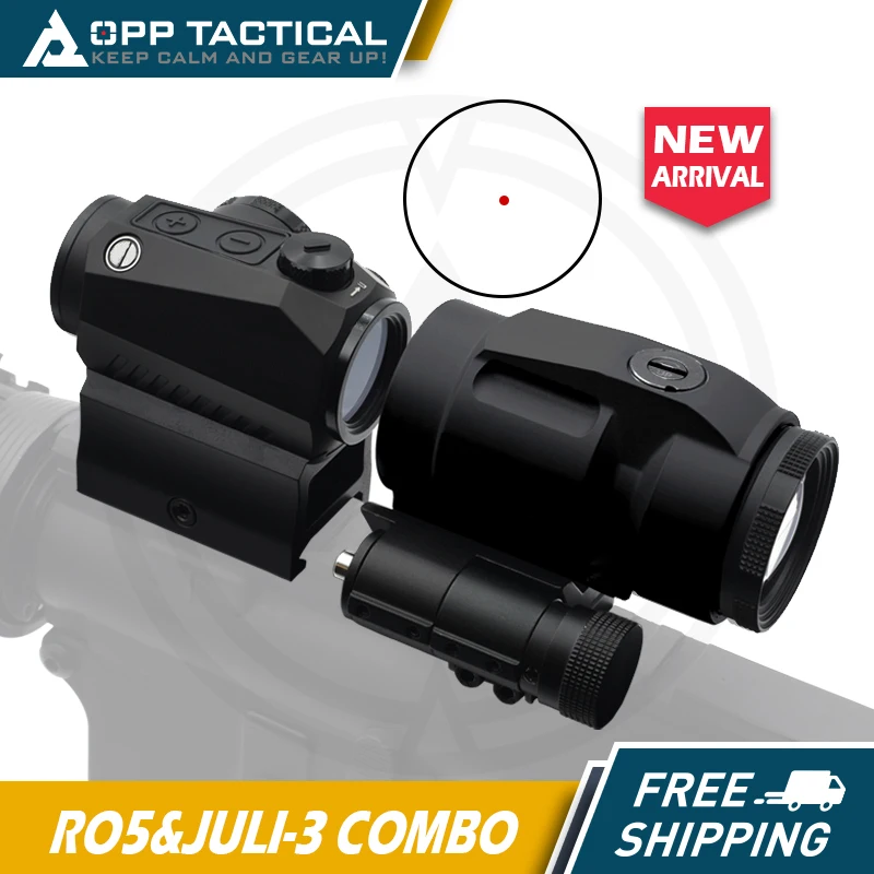 New 2022 Version ROMEO Red Dot Sight 5 IPX7 Waterproof with Motion-Activated Illuminated with Full Original Markings and Packing