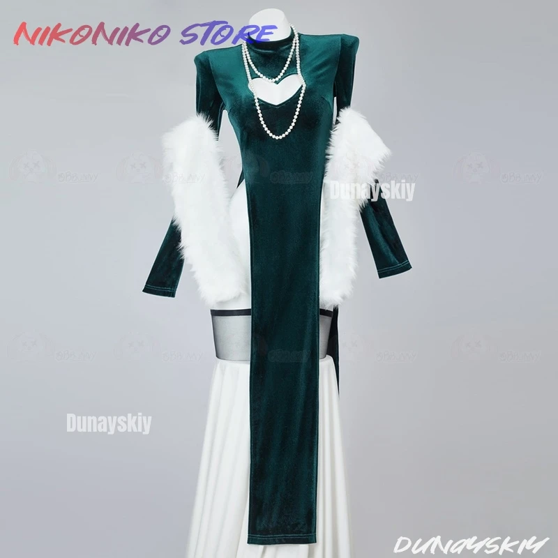 ‌ ‌ ‌ Fubuki من أنيمي ONE PUNCH-MAN Fubuki شيونغسام تأثيري حلي المرأة مثير Velet المرأة الملابس الداخلية فستان مجموعة