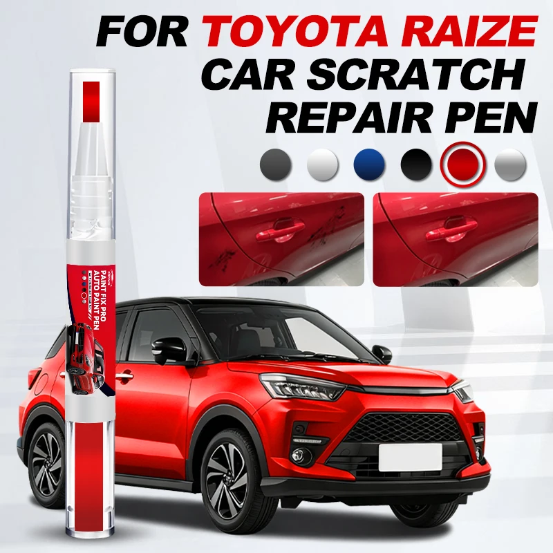 

OPRTAMG Горячая новинка: Кисть для ремонта и удаления царапин с кузова автомобиля, аксессуары для самостоятельного ремонта авто для TOYOTA RAIZE, цвета: бежевый, черный, серый, R