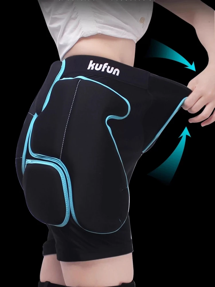 KUFUN Hip Padded Shorts Inner Wear for Outdoor Sports Beginner Protective Gear Skiing Snowboard Protector Skating Adult Men Lady - Image 4