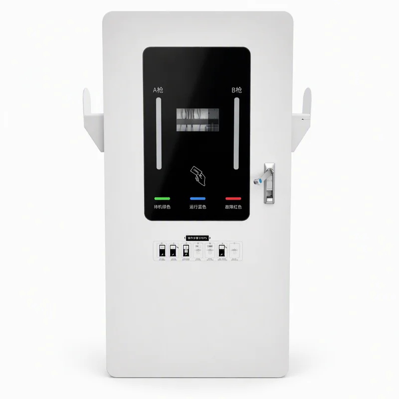 Multi-functional EV Charger DC CCS 120kW 250A New Energy Vehicle Charging Station White Color Widely Used