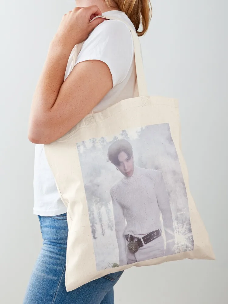 SHINee TAEMIN لم يرقص أبدًا مرة أخرى: ACT 2 - IDEA Tote Bag حقيبة تسوق للرجال حقيبة تسوق نسائية بشعار تسوق