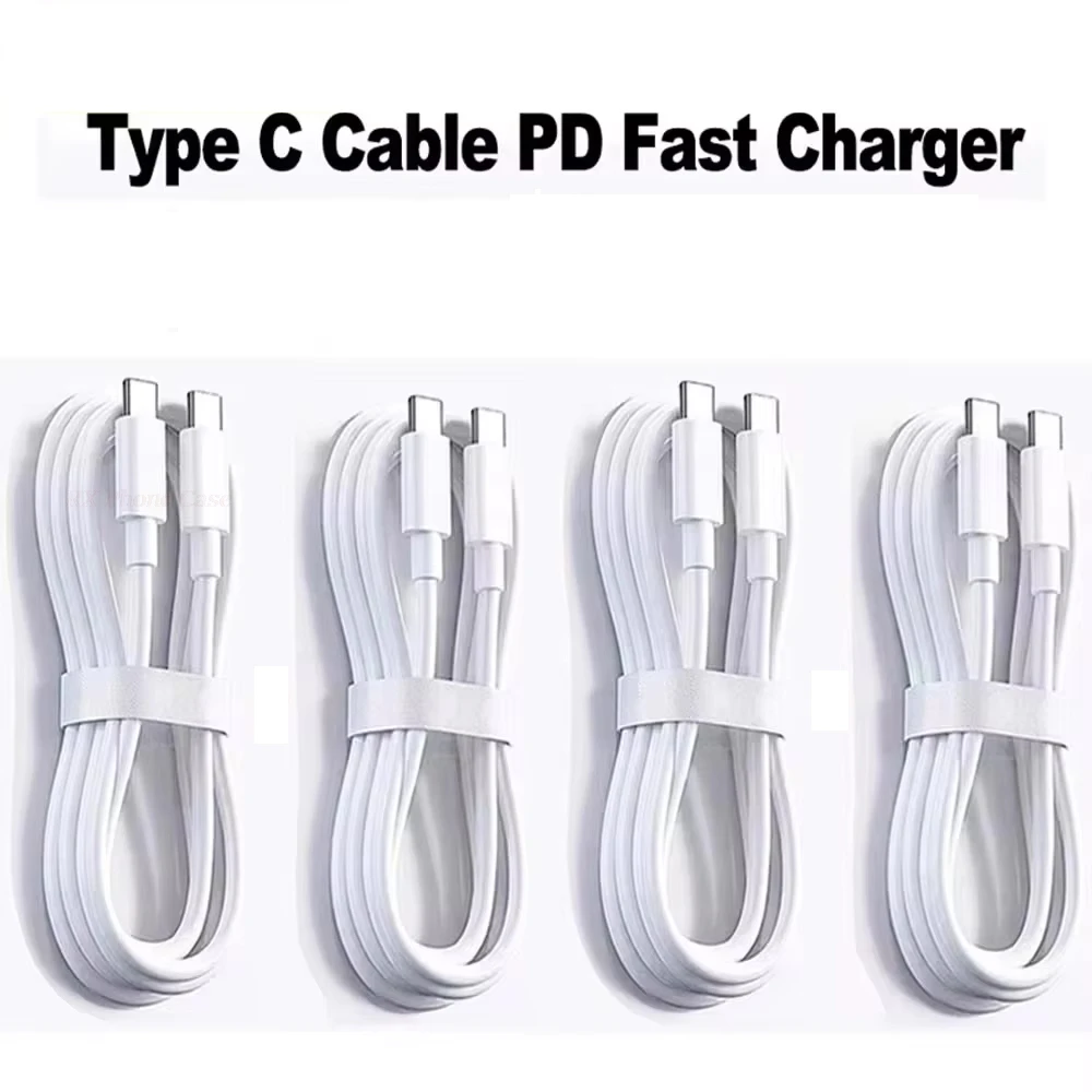 7A 100W Fast Charger Data Cable USB Type C High Speed Data Transfer Cords for Samsung Huawei Xiaomi Quick Charging Cable