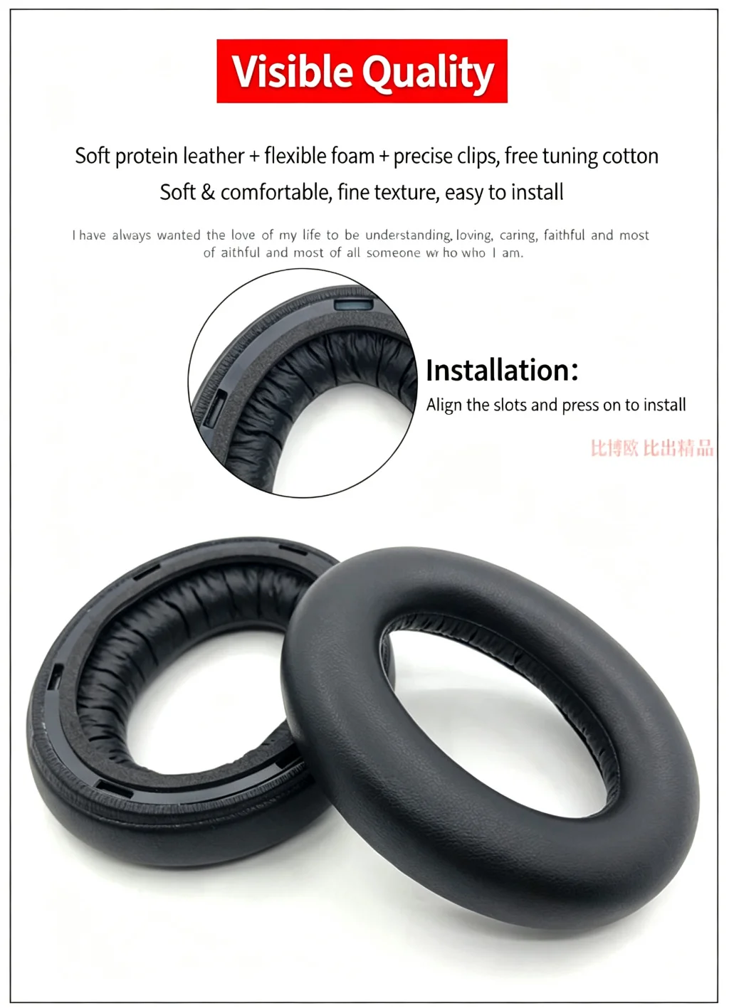 Ear Pads For SENNHEISER MOMENTUM5 Headphone Cushion MOMENTUM 5.0 Wireless Headset Foam Pad Earpads Sponge Earmuffs