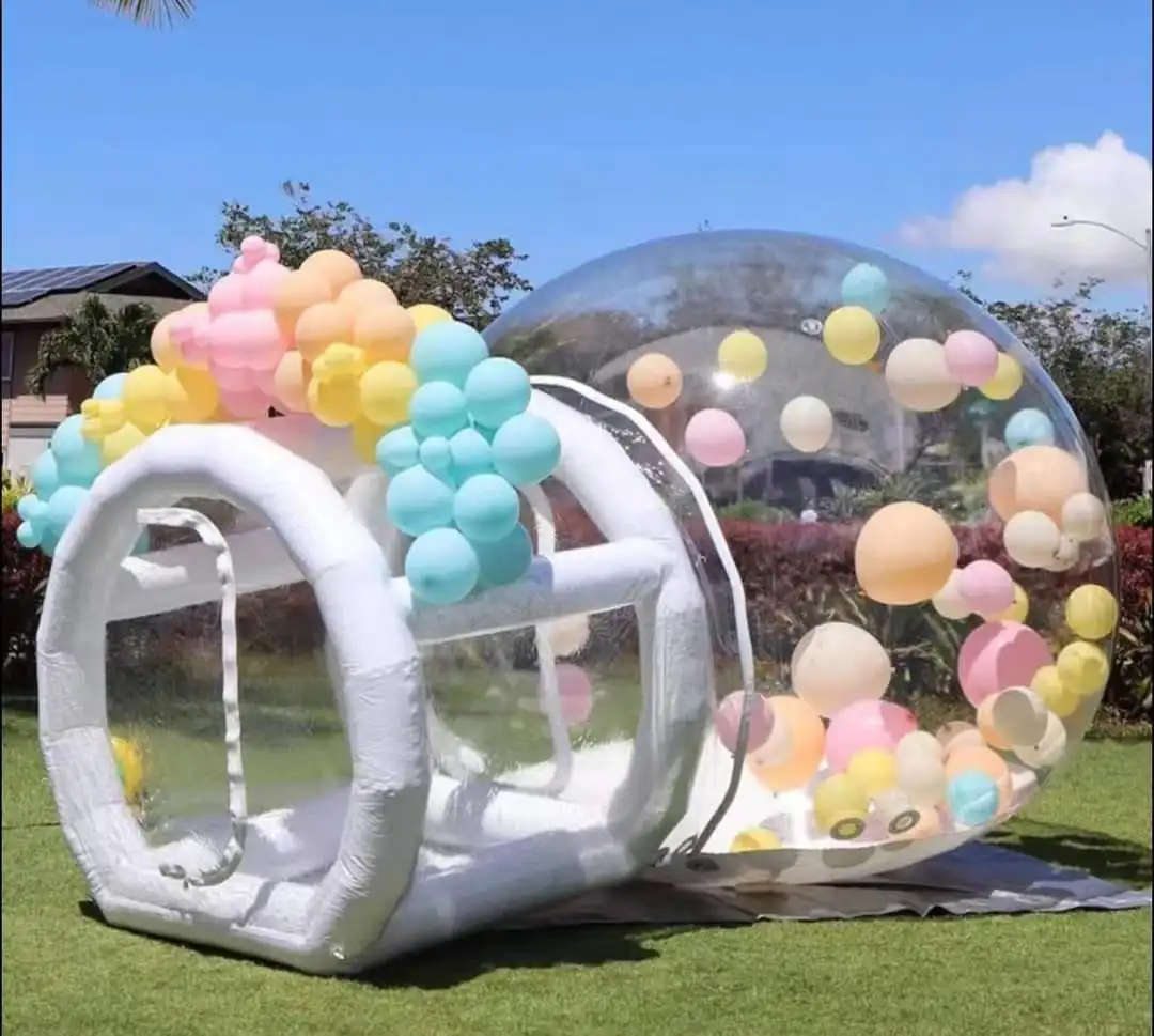 Casa inflável da bolha do negócio da piscina da bola para crianças grande barato salto casa jumpers bouncy castelo bouncy bouncer queixo grande