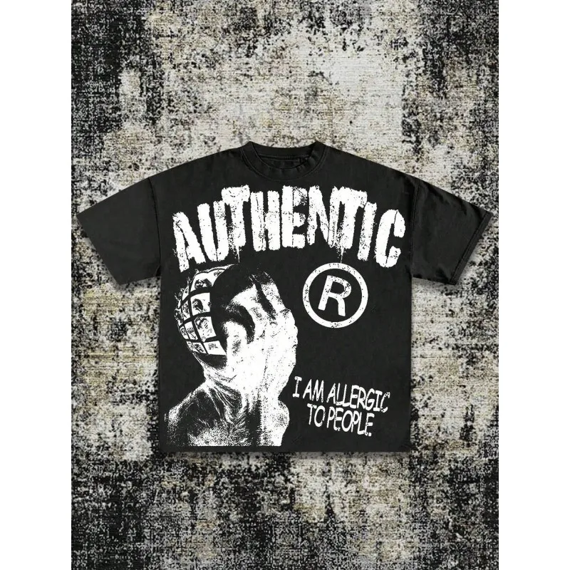 Men's Y2K Retro Graphic T - Shirt - 