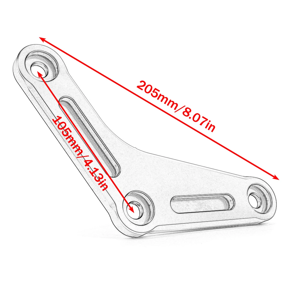 Rear Linkage Kit For Kawasaki Ninja ZX-25R ZX-4R ZX25R ZX4R CNC Aluminum Suspension Lowering Link ZX 25R 4R 2022-2026