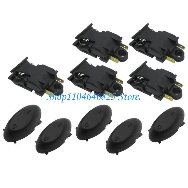 Water Boiler Temperature Control Switches Part 16A Replacement Unit with Metal Contacts and Cap for Repair Work and Service