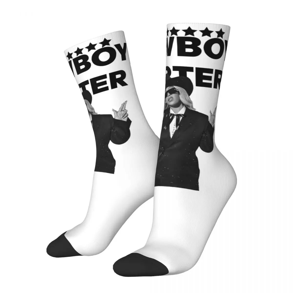 Unisex 2024 Cowboy Carter New Album Beyonce Socks Warm Casual queen Socks Harajuku Accessories Middle Tube Socks Best Gift