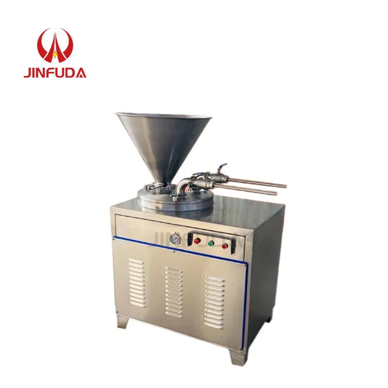 Meat Sausage Making Equipment Salami / Intestine Sausage Filling Making Machine Production Line